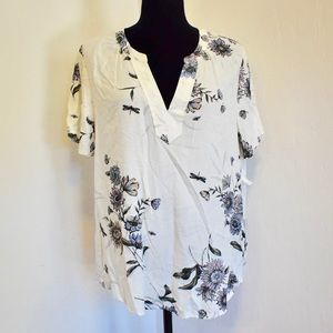 NWT Old Navy Floral Blouse